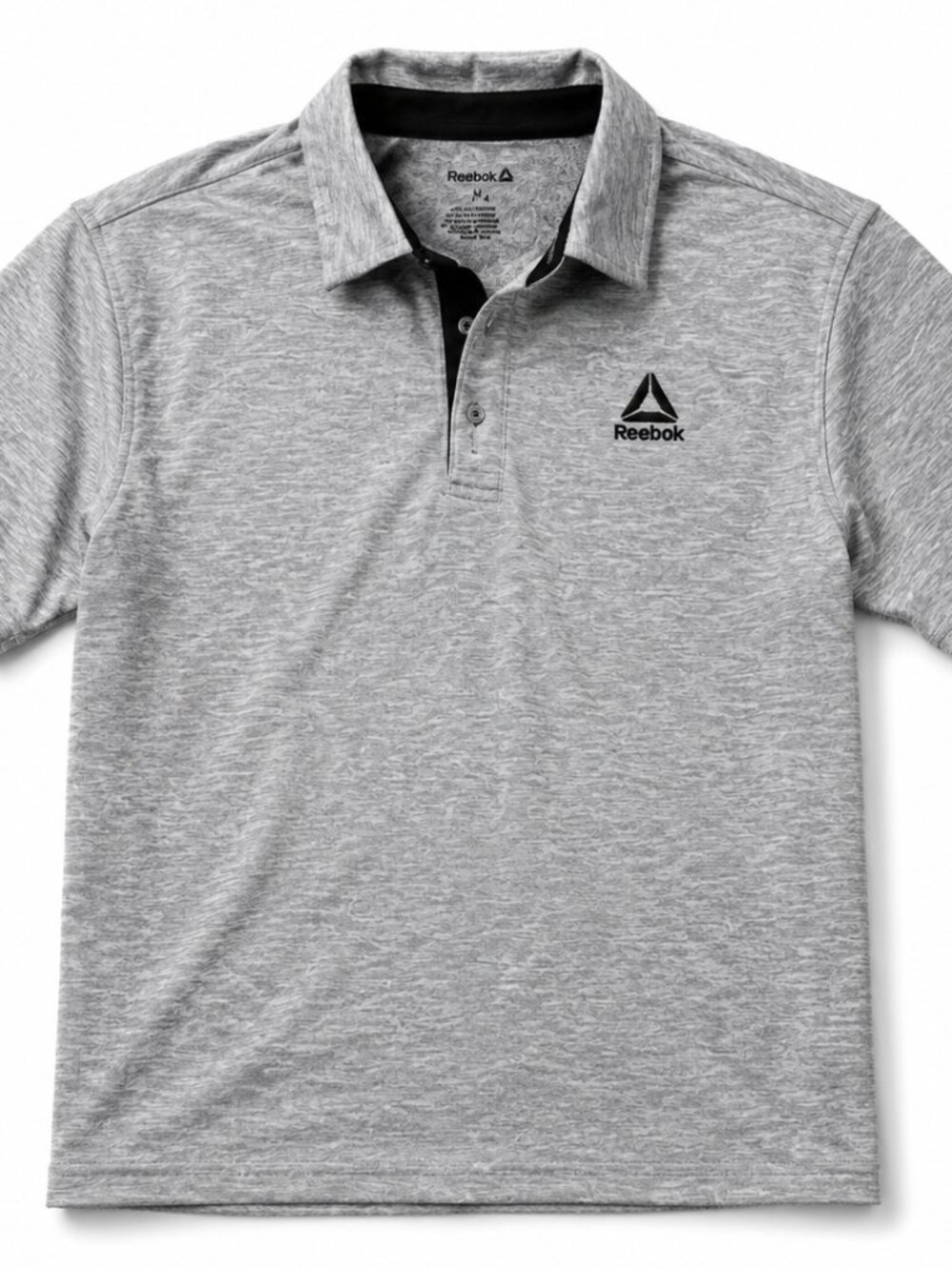 Boys Reebok Sport Polo Grey M
